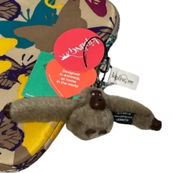 KIPLING Butterfly Design iPad Sleeve / Tablet Case NWT - Picture 6 of 13